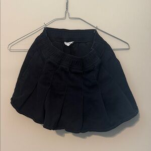 Abercrombie Kids Black Skater Skirt